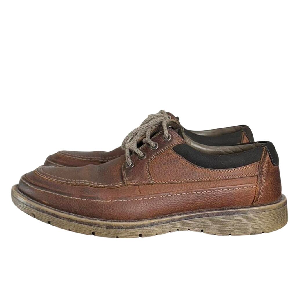 Men’s Brown Leather Oxford Lace Up Dockers - Size 8.5